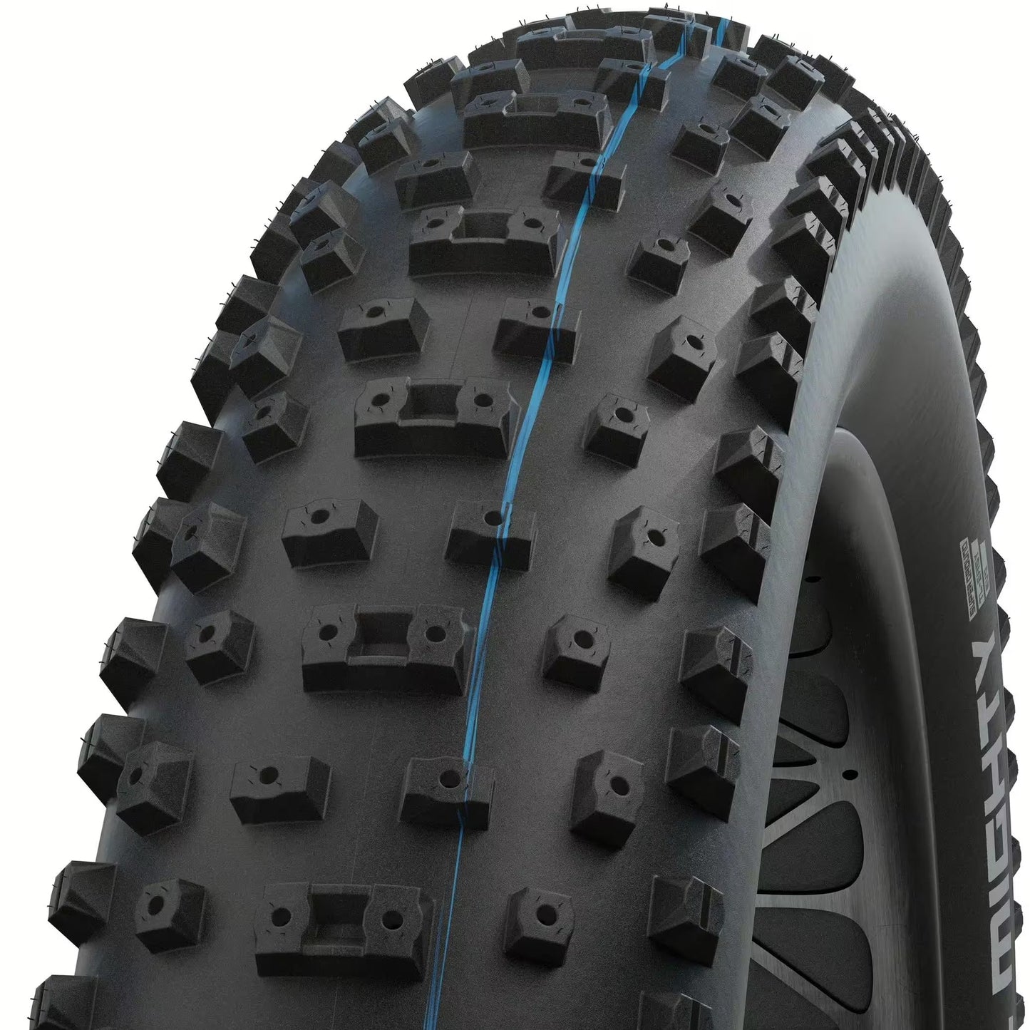 SCHWALBE Al MIGHTY SuperGround Addix-dæk 26x4,80 Tubeless Easy, blødt, sort