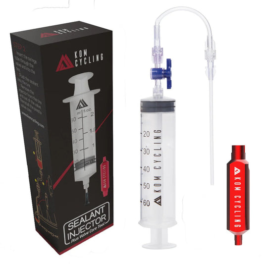 Sprøjte til KOM CYCLING Preventive Fluid Alu Valve