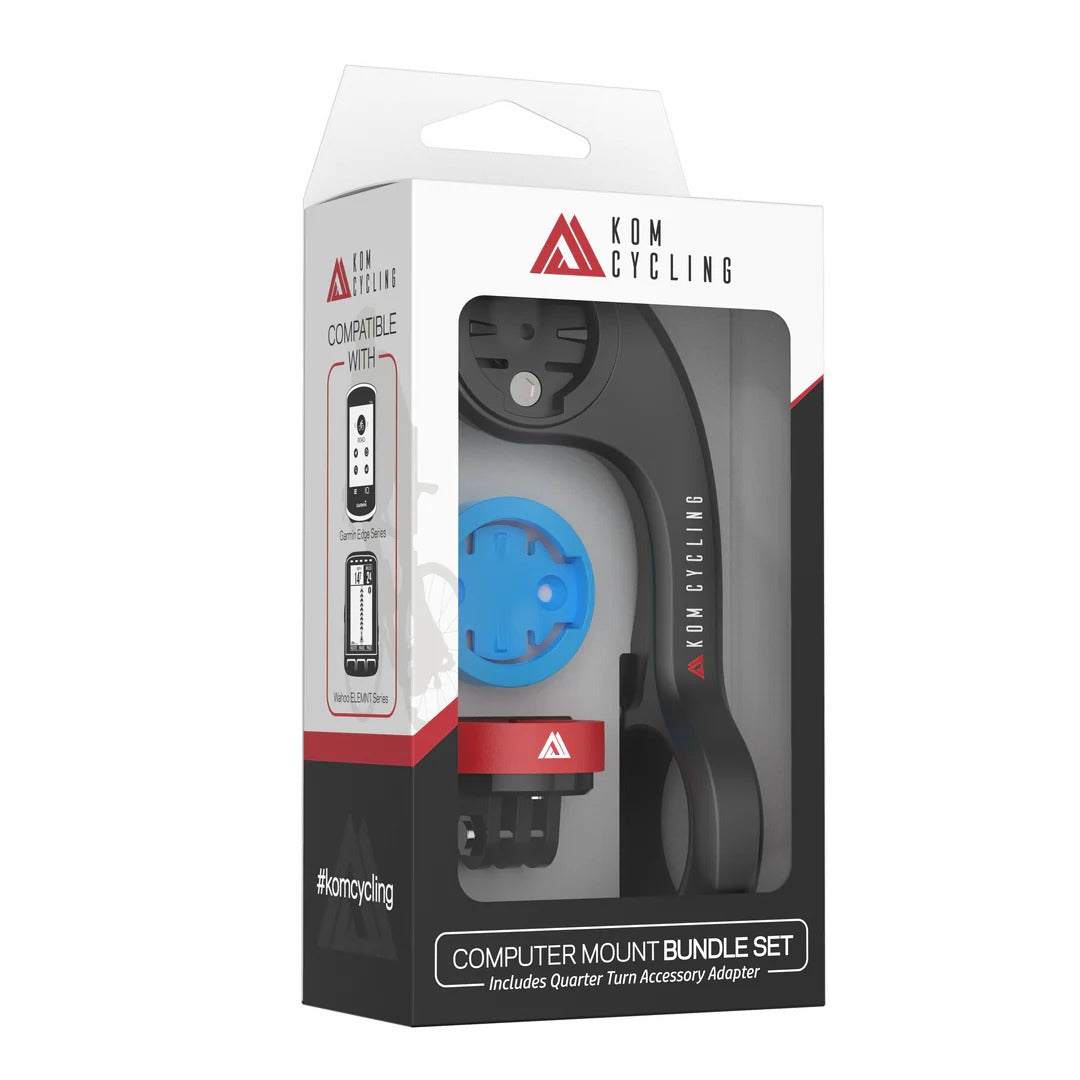 KOM CYCLING bøjlestøttesæt CM06 sort