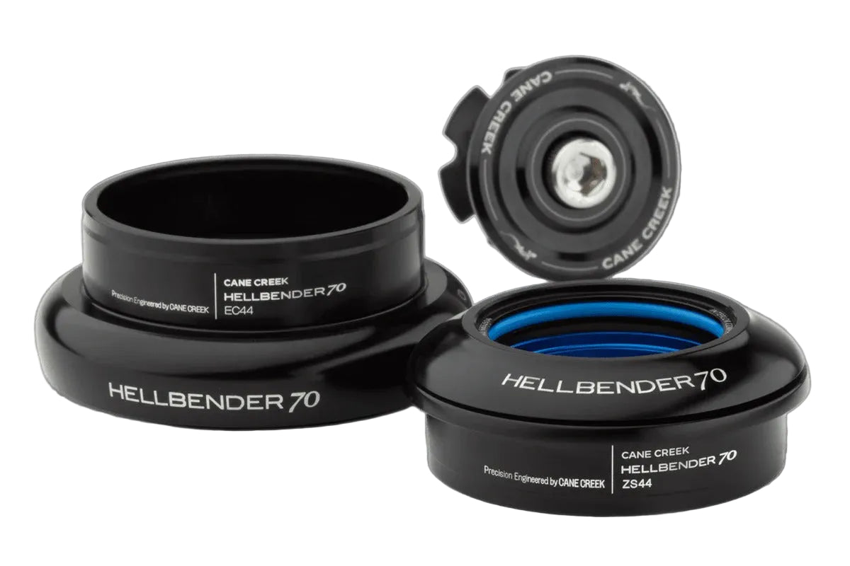 CANE CREEK HELLBENDER 70 1"1/8-1.5" IS41/IS52 integreret headset Sort