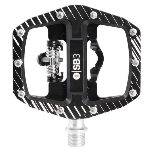SB3 KROMA Flat / Car Pedals Sort