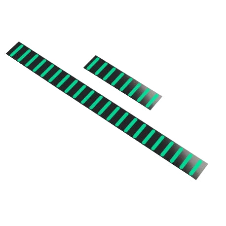 RRP ProGuard Standard frontklistermærke Sort/Turkis