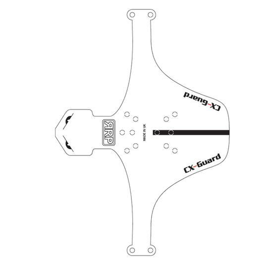 RRP CX GUARD-skærm foran