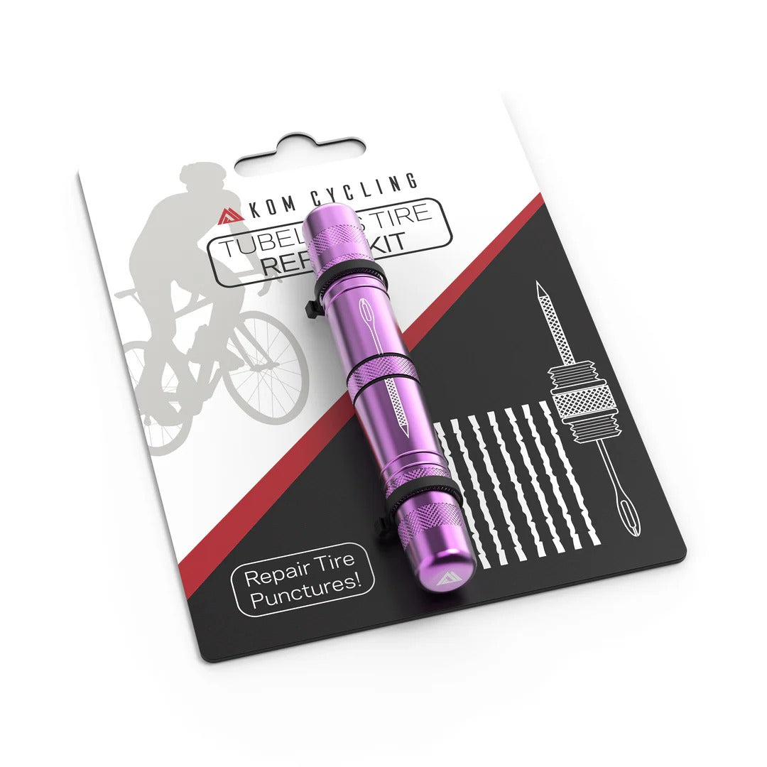 Reparationssæt KOM CYCLING Tubeless Violet