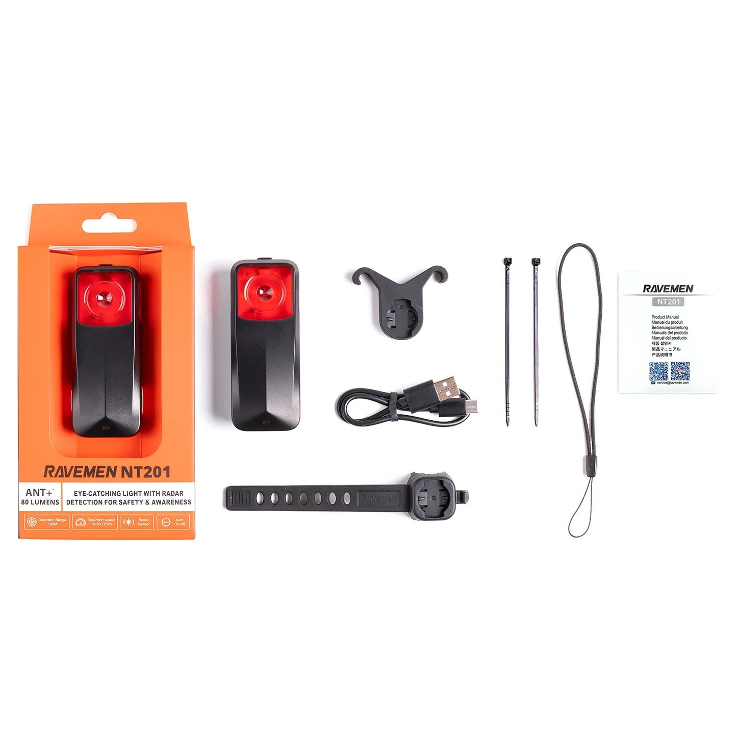 Bagbelysning RAVEMEN RADAR NT 201