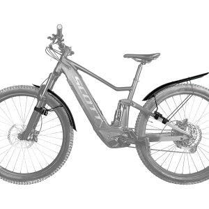 Pair of Front and Rear Mudguards TOPEAK TETRAFENDER M1-M2