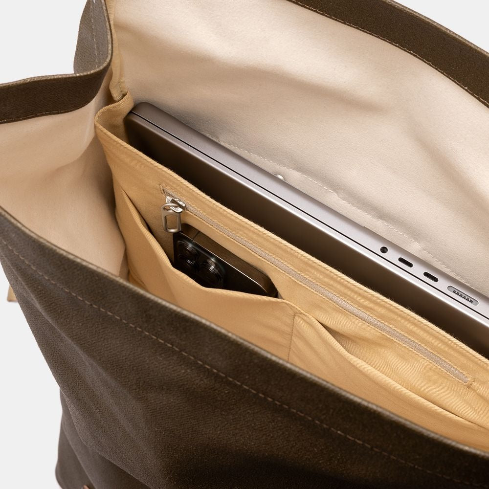 Rygsæk BROOKS PICKWICK COTTON CANVAS 26L Brun