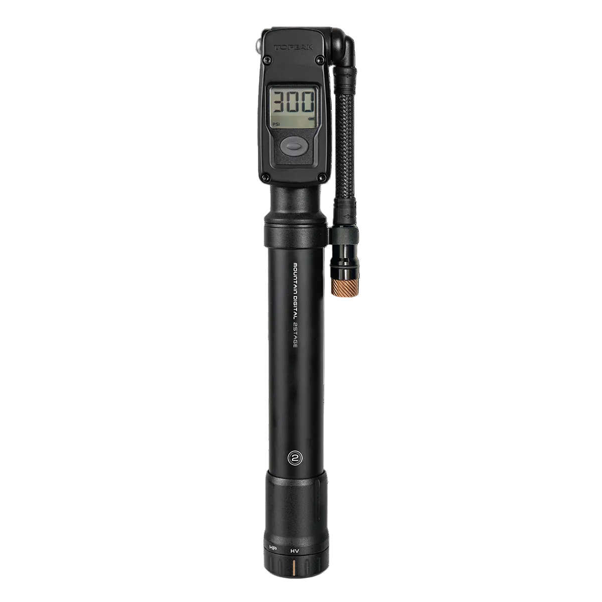 2 i 1-pumpe TOPEAK MOUNTAIN 2STAGE DIGITAL