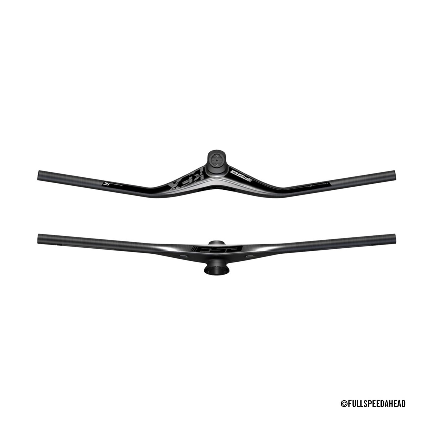 FSA KFX SIC Carbon Flat-styr 65 mm x 780 mm Carbon
