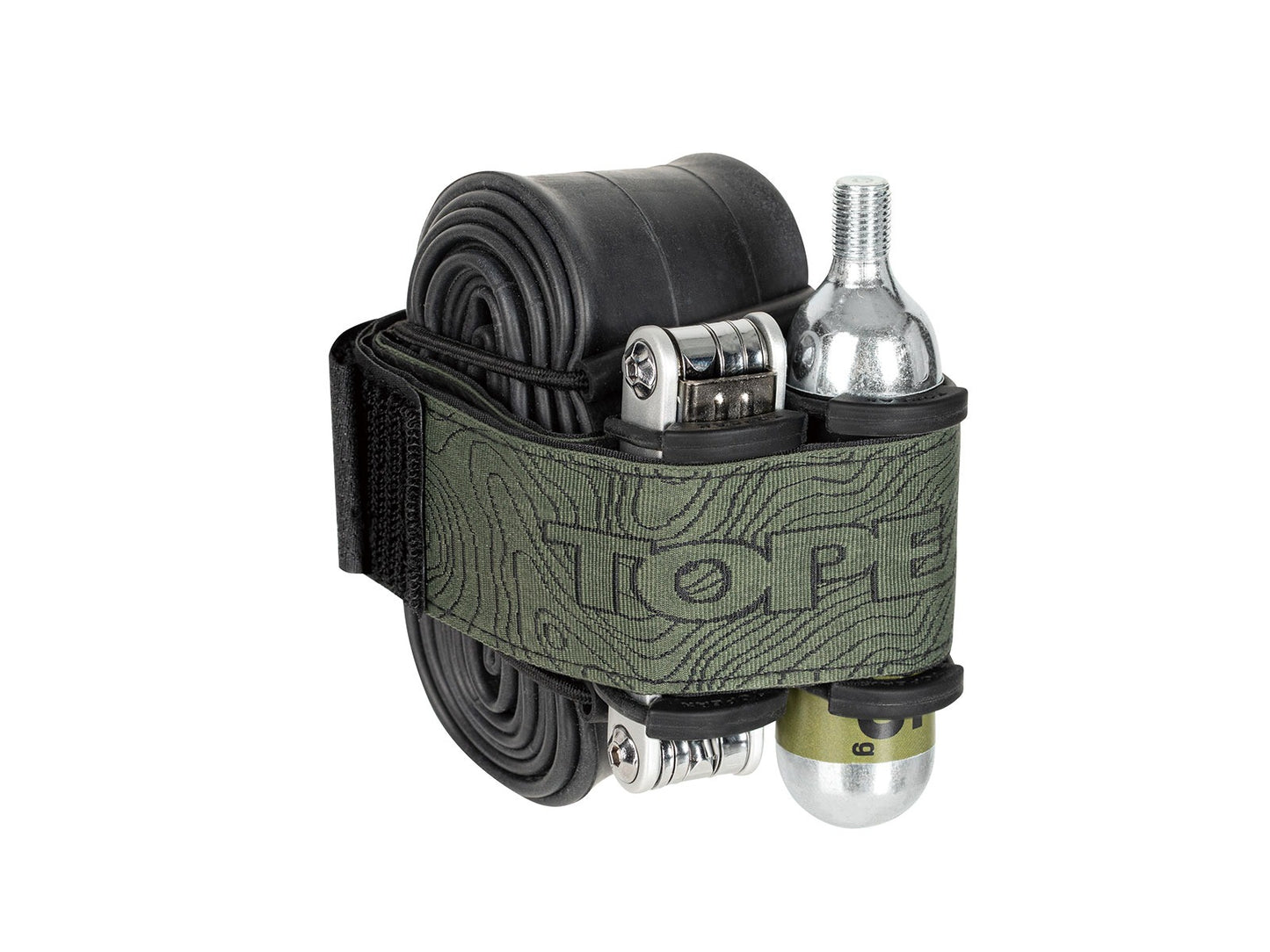 TOPEAK ELEMENTA STRAP L Universalstrop Grøn