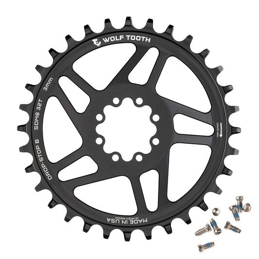 WOLF TOOTH 12V SRAM Direct Mount 8 bolt Mono kædehjul Offset 3mm