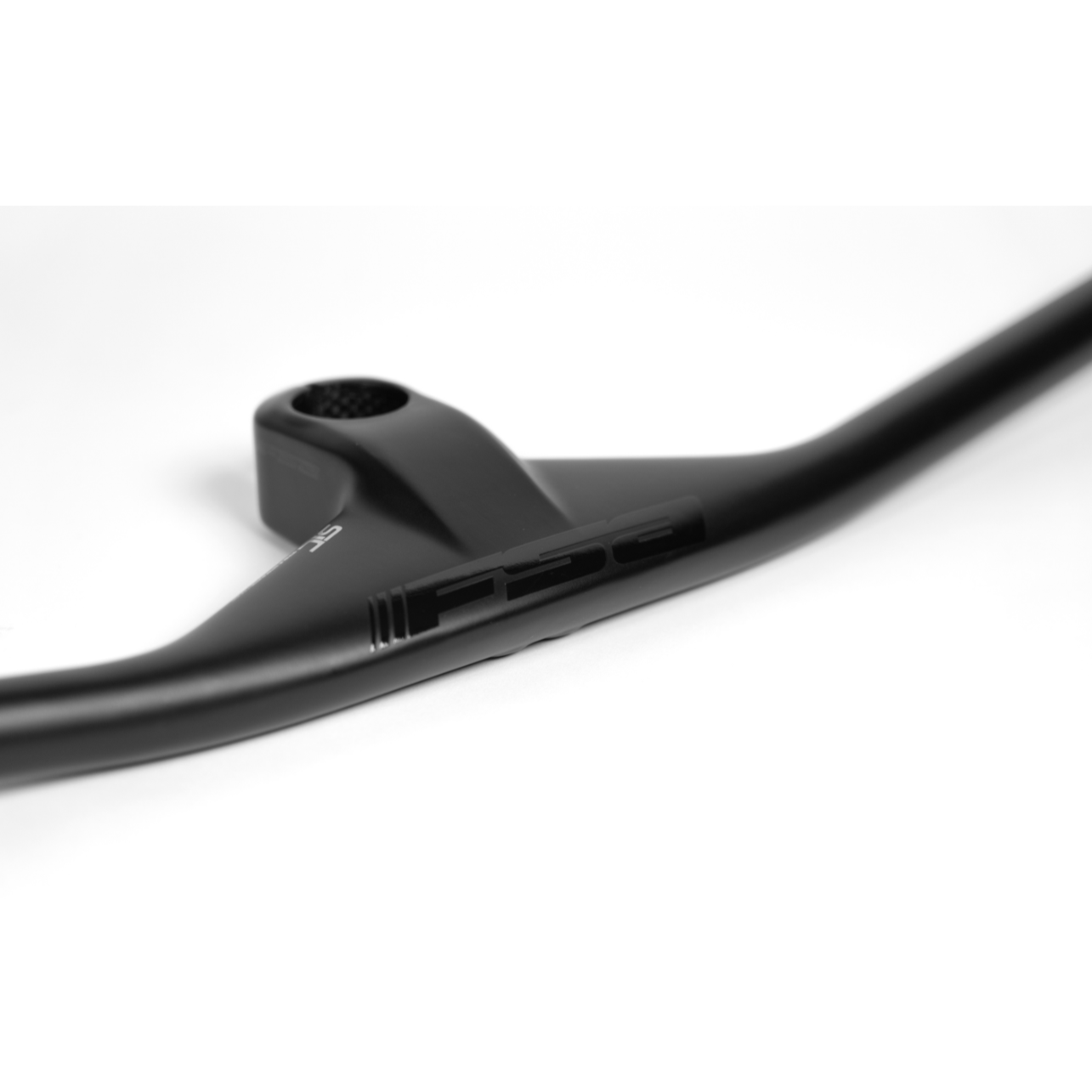 FSA NS SIC Flat Carbon Integrated Handlebar 60mm x 760mm Carbon