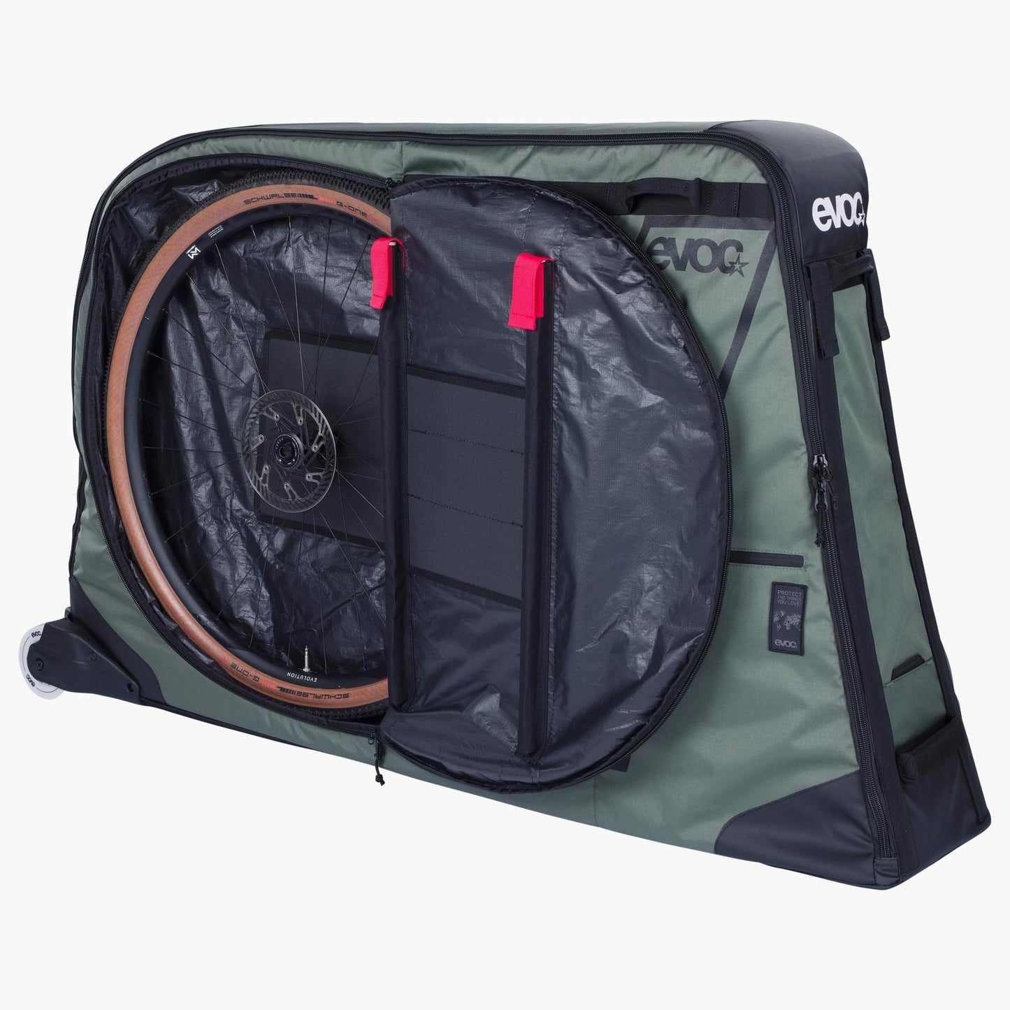 EVOC BIKE BAG bæretaske oliven