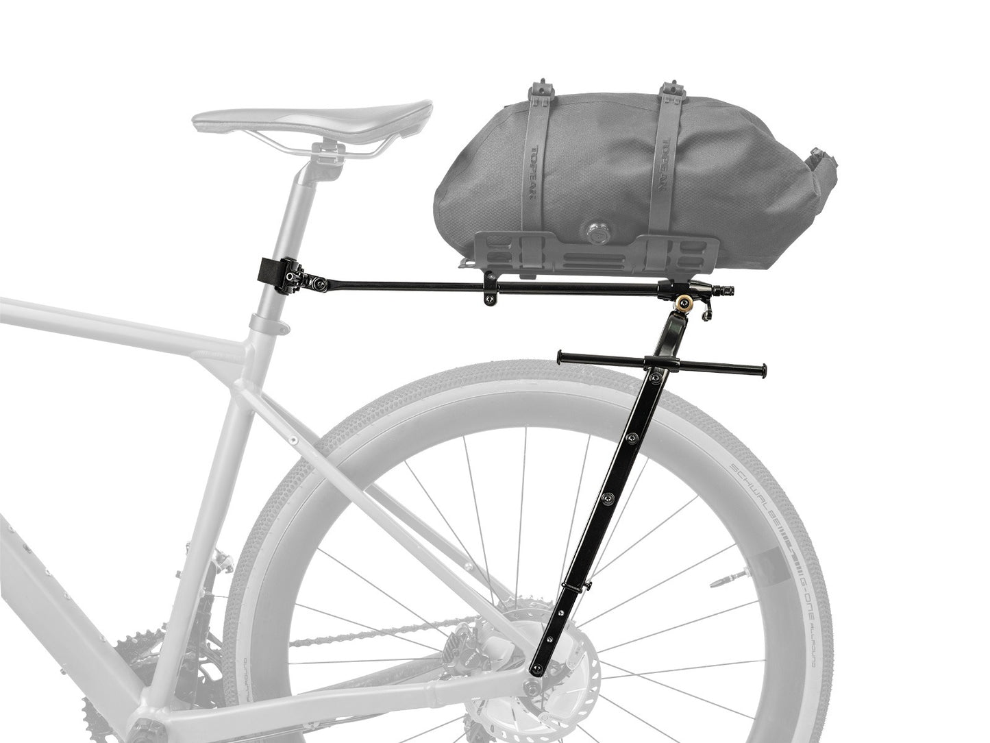 TOPEAK ZIRAK ESSENTIAL EYELET MOUNT bagagebærer