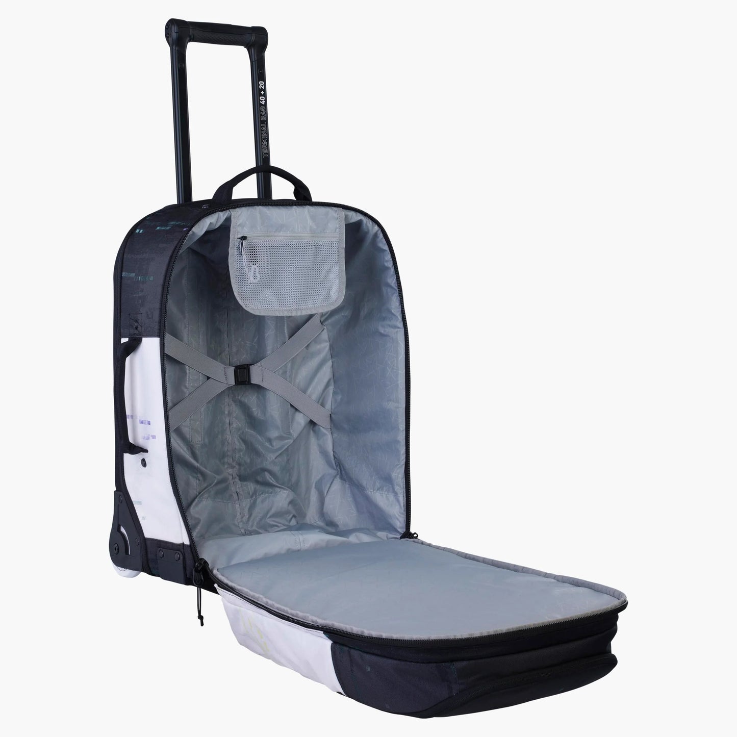 EVOC Trolley-kuffert 40L +20L Sort/hvid