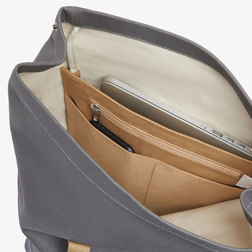 Rygsæk BROOKS PICKWICK COTTON CANVAS 26L Grå