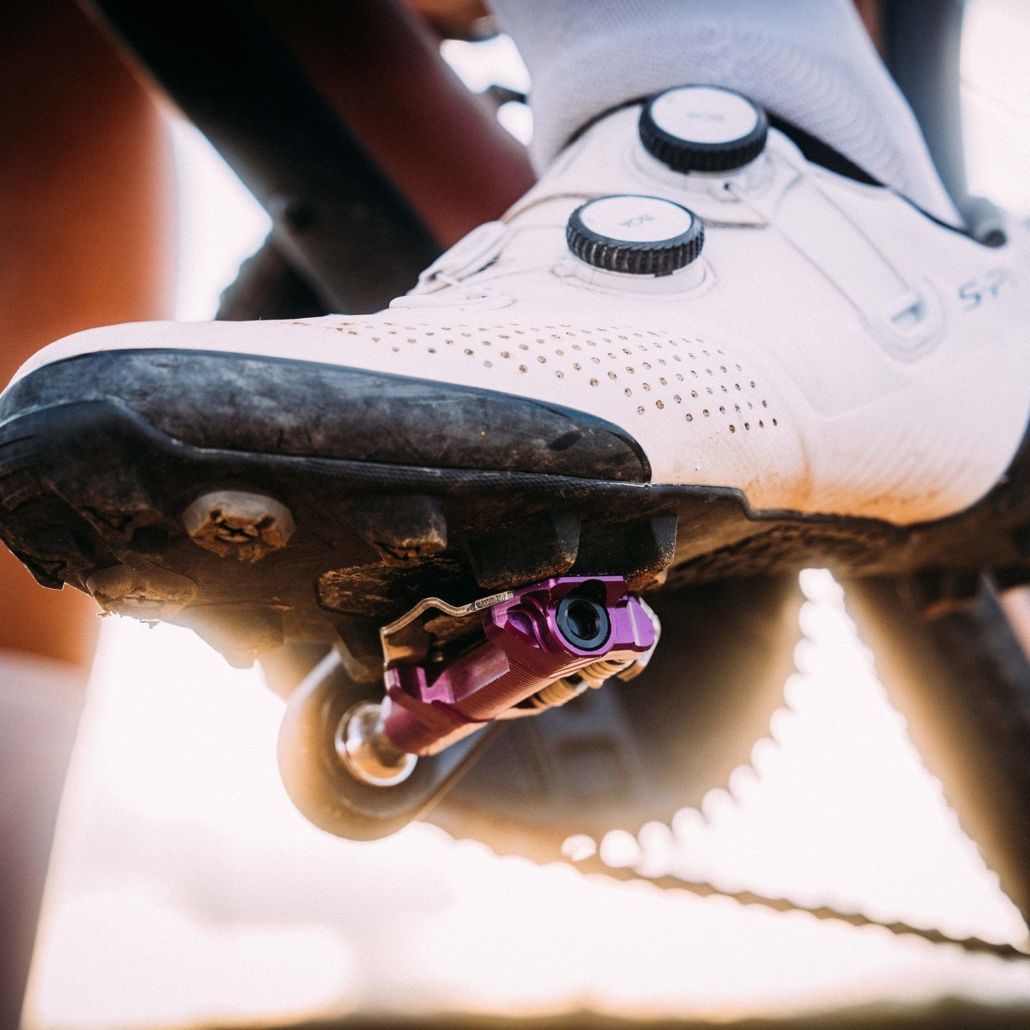 WOLF TOOTH DEL GRAVEL RACE Clipless Violet pedals