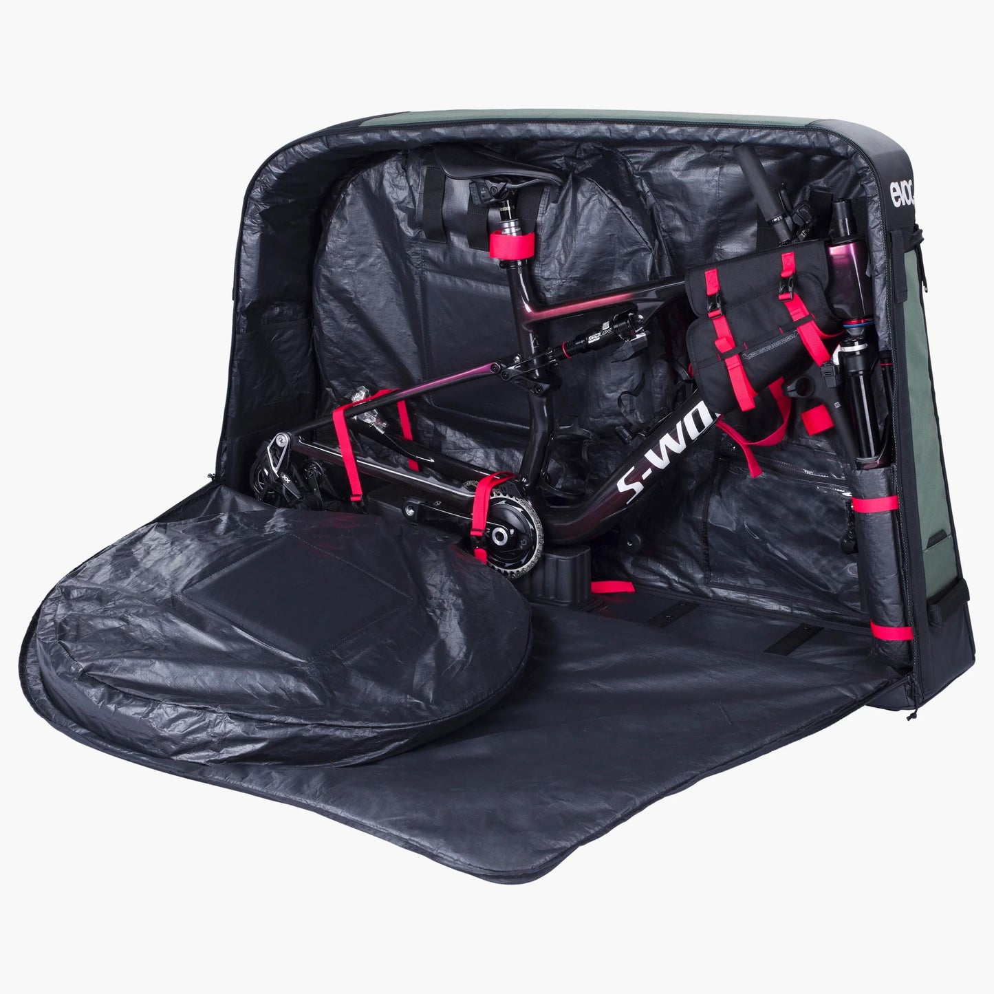 EVOC BIKE BAG bæretaske oliven