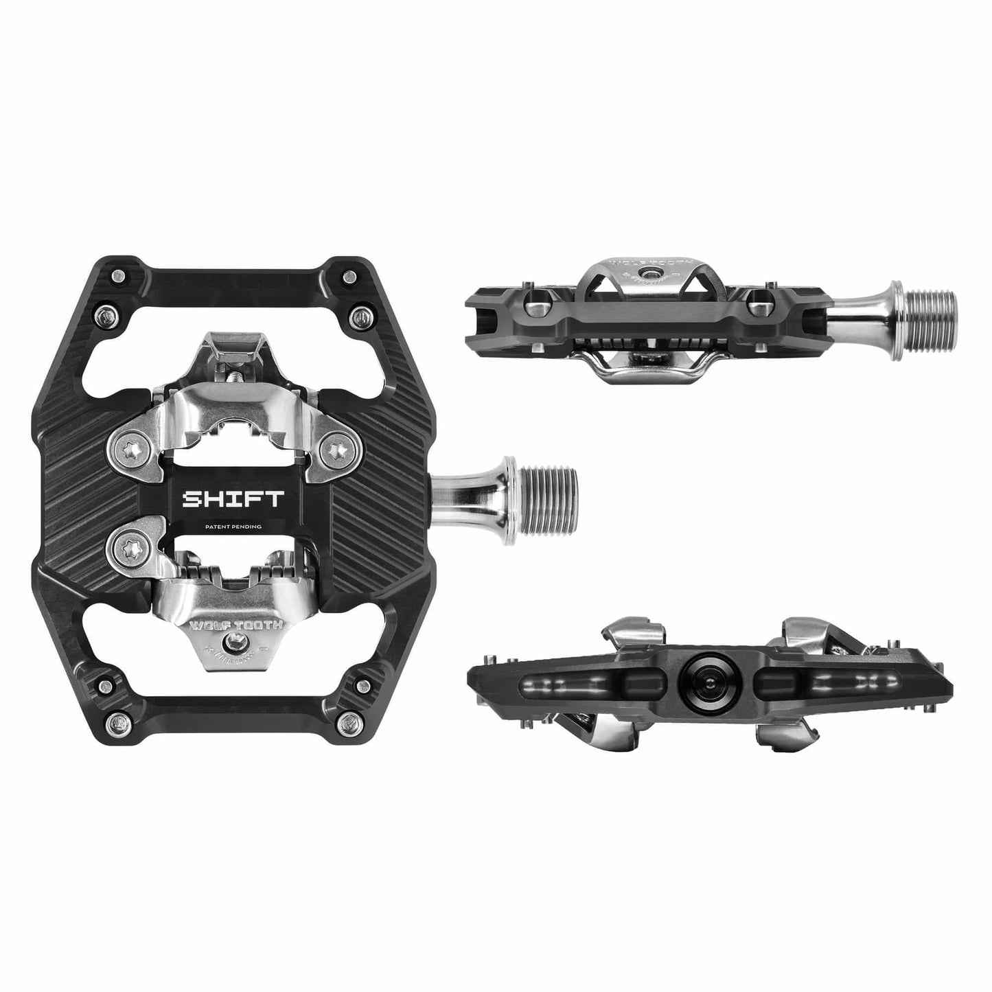 WOLF TOOTH GRAVITY CLIPLESS-pedaler Sort