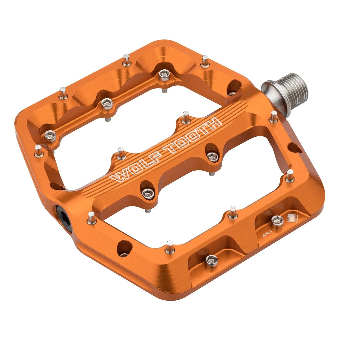 WOLF TOOTH WAVEFORM flade pedaler, store, orange