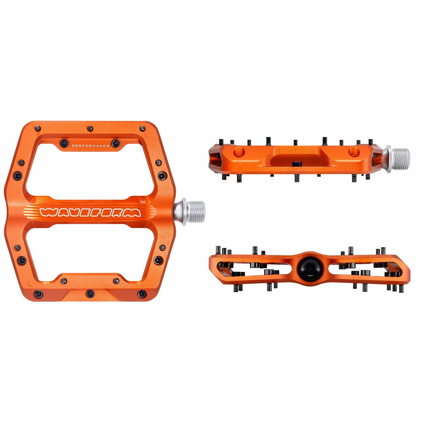 WOLF TOOTH WAVEFORM PERFORMANCE flade pedaler, orange