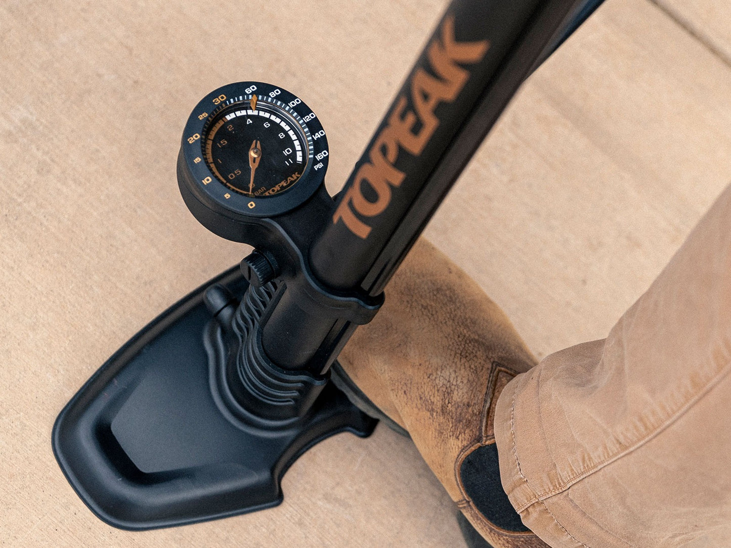 TOPEAK JOEBLOW TUBI 2STAGE foot pump