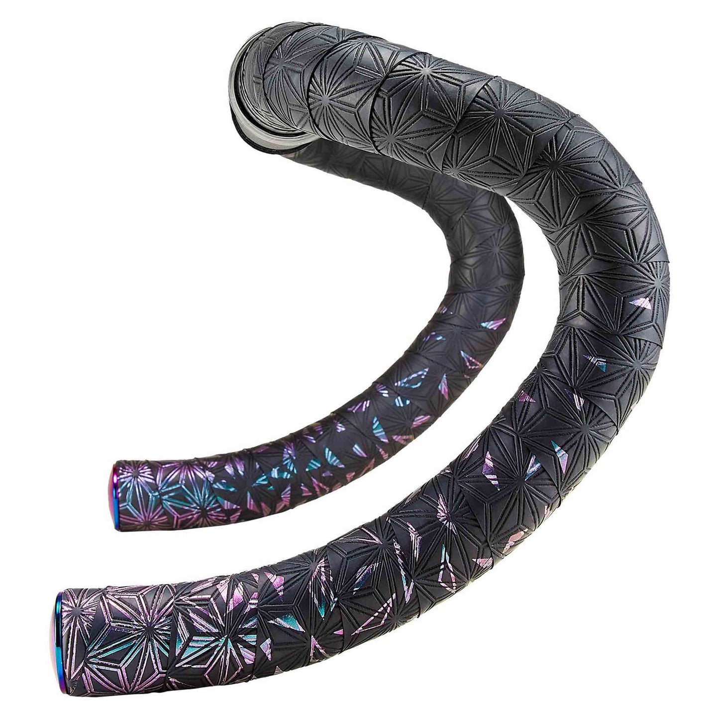 SUPACAZ SUPER STICKY KUSH STAR FADE Handlebar Tape, Black/Multicolor