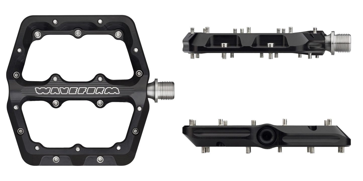 WOLF TOOTH WAVEFORM flade pedaler, store, sorte