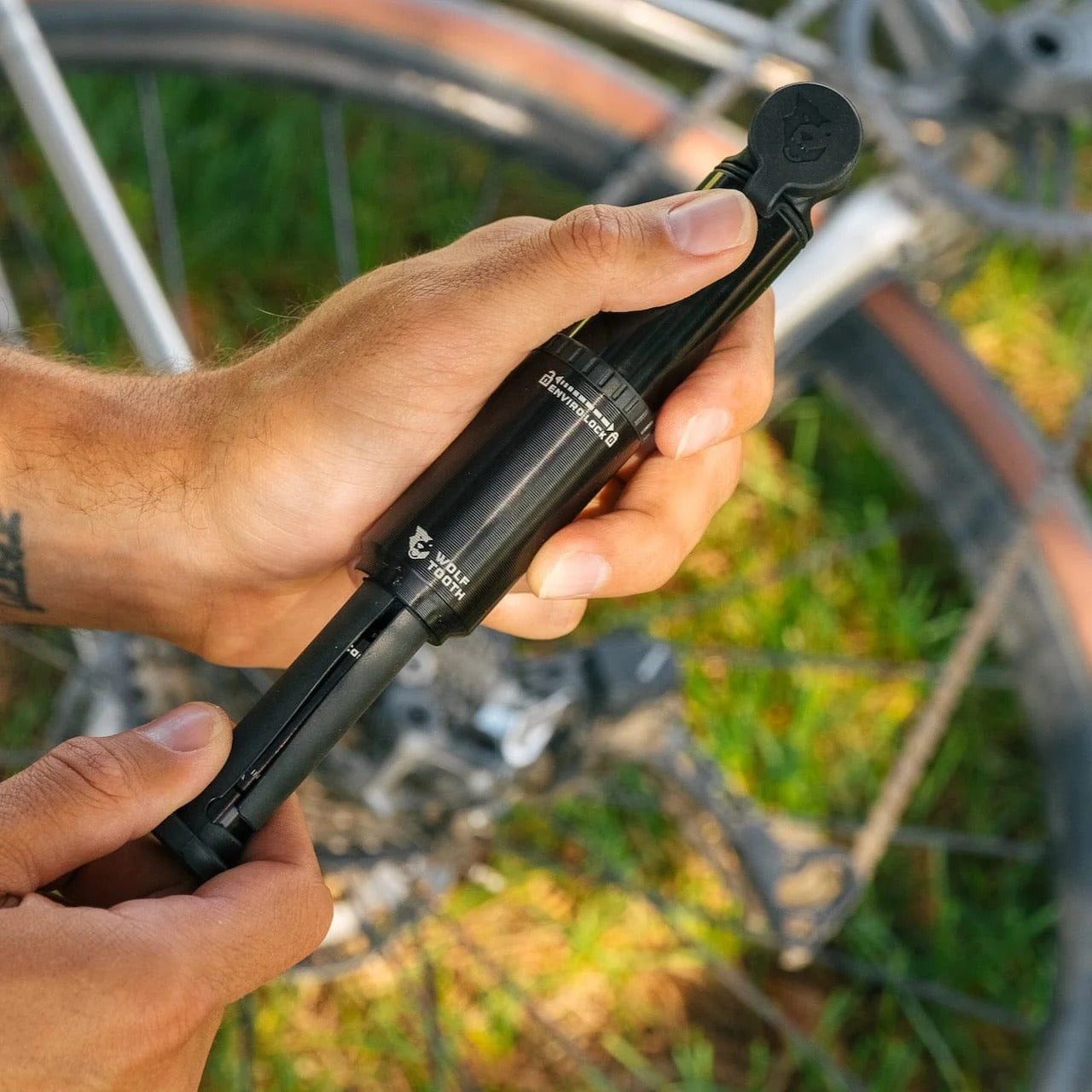 WOLF TOOTH CLICK VALVE 30CC håndpumpe