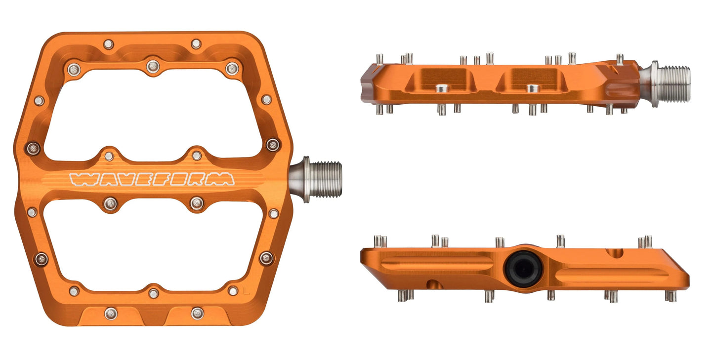 WOLF TOOTH WAVEFORM flade pedaler, store, orange