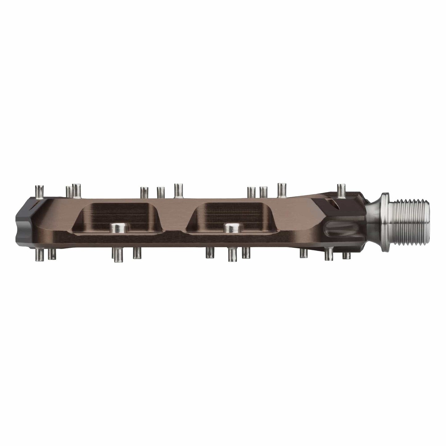 WOLF TOOTH WAVEFORM flade pedaler, Large, Espresso