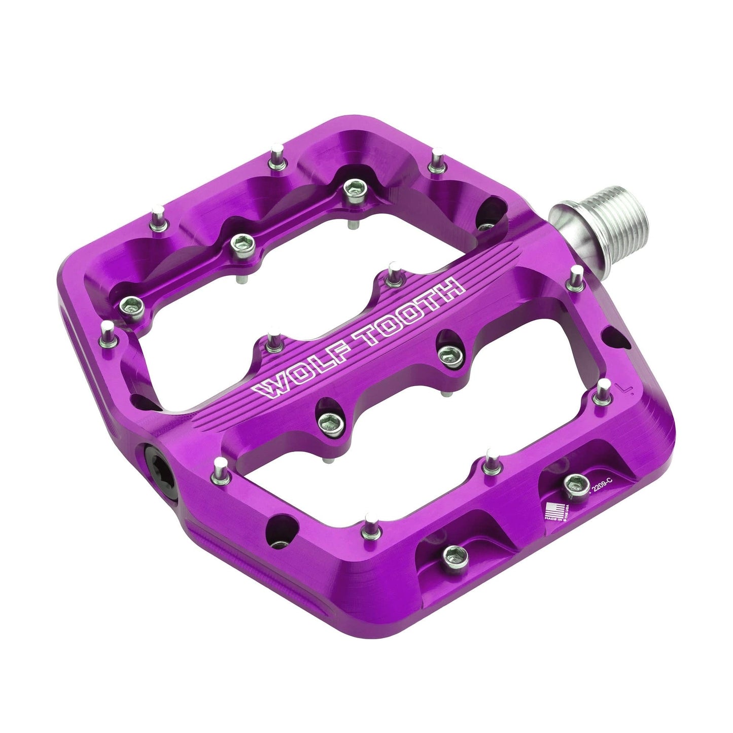 WOLF TOOTH WAVEFORM flade pedaler, store, lilla