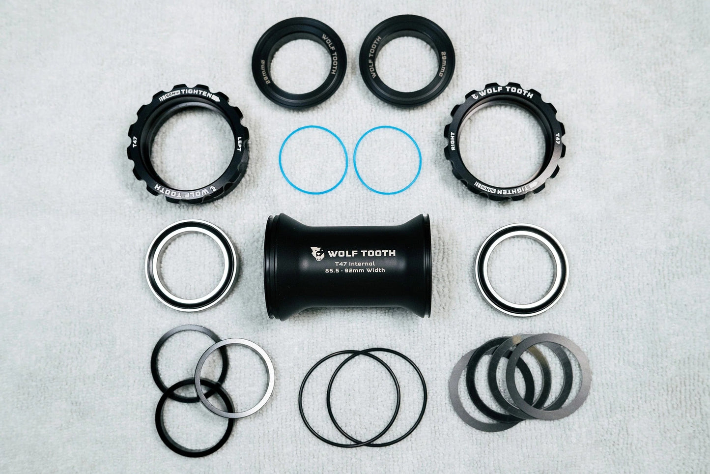 WOLFTOOTH T47 29mm SRAM DUB Black kranksæt