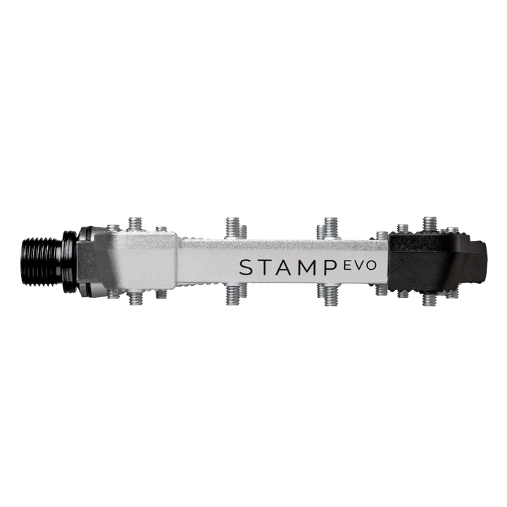 CRANKBROTHERS STAMP EVO Large Silver flade pedaler