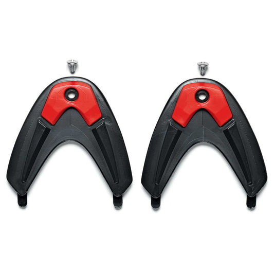 SIDI SRS C-BOOST indsatser Sort/Rød