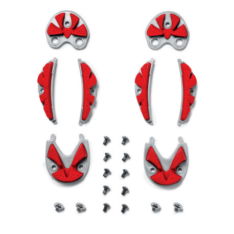 SIDI SRS Carbon-Ground skoindsatser rød