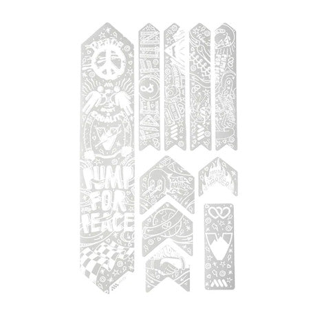 ALL MOUNTAIN STYLE EXTRA-pumpe til Peace-rammebeskytter Hvid