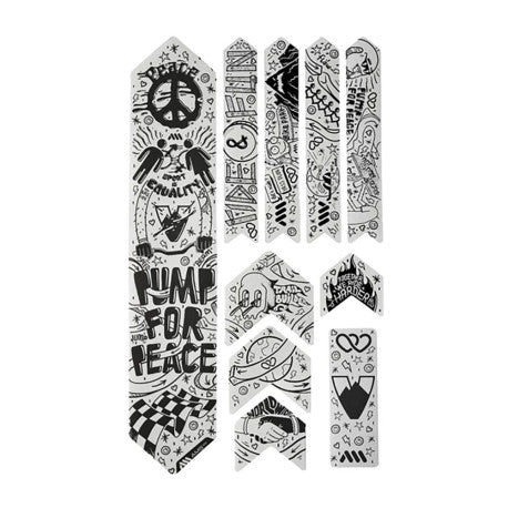 ALL MOUNTAIN STYLE EXTRA Pump til Peace Frame Protector Sort