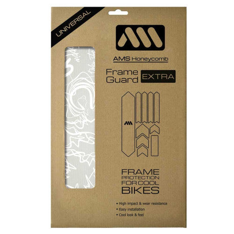 ALL MOUNTAIN STYLE EXTRA Signature hvid klæbende rammebeskytter
