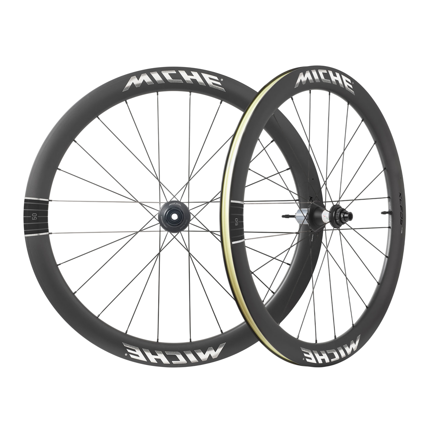 Et par MICHE KLEOS RD DX50 Tubeless Ready (Center Lock) Team Edition-hjul