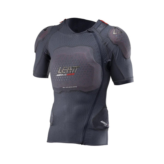 Beskyttelsesvest LEATT BODY TEE 3DF AIRFIT LITE EVO Sort