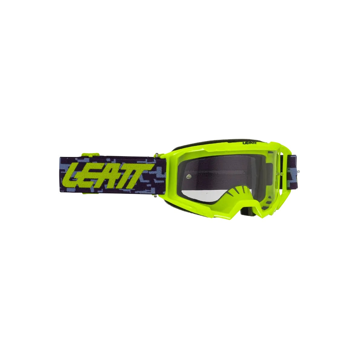 LEATT VIZION 3,5 Argon Fluorescerende maske Klar skærm