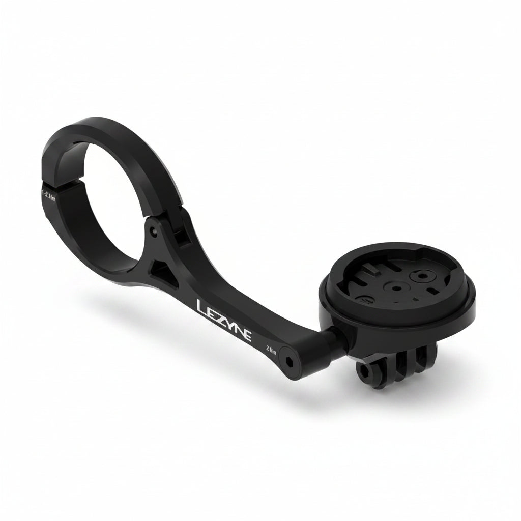 LEZYNE-holder til GARMIN/WAHOO/LEZYNE GPS-enheder, sort