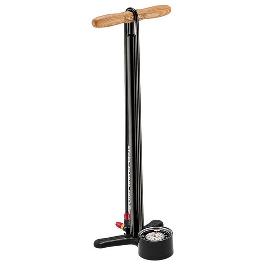 LEZYNE STEEL DRIVE FLOOR fodpumpe sort
