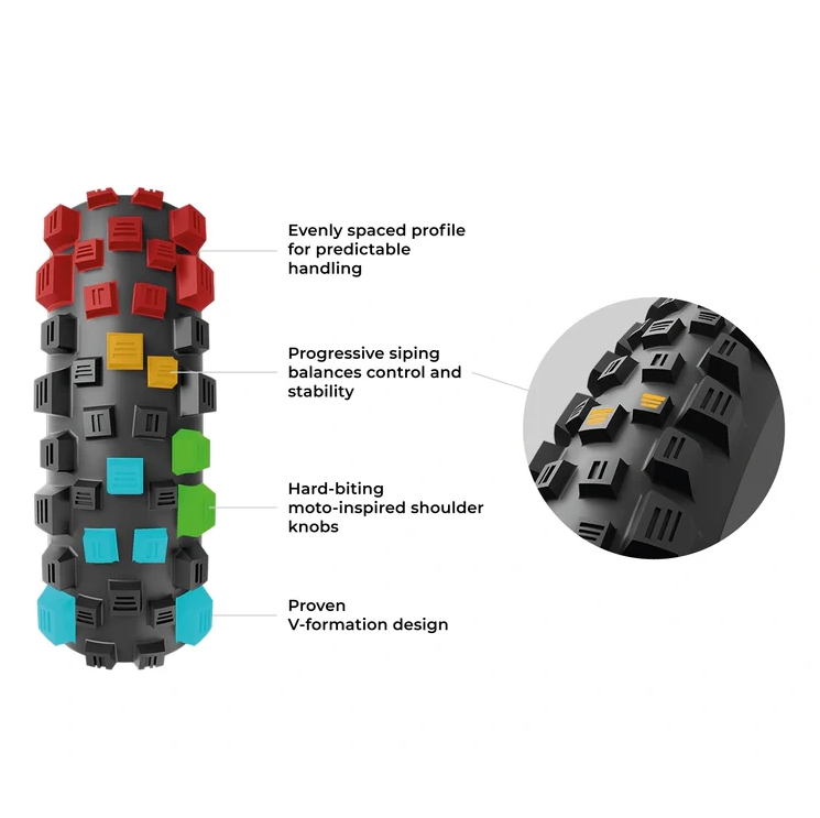 VITTORIA Martello 29x2.4 Trail Graphene 2.0 Tubeless Ready Soft Black tire