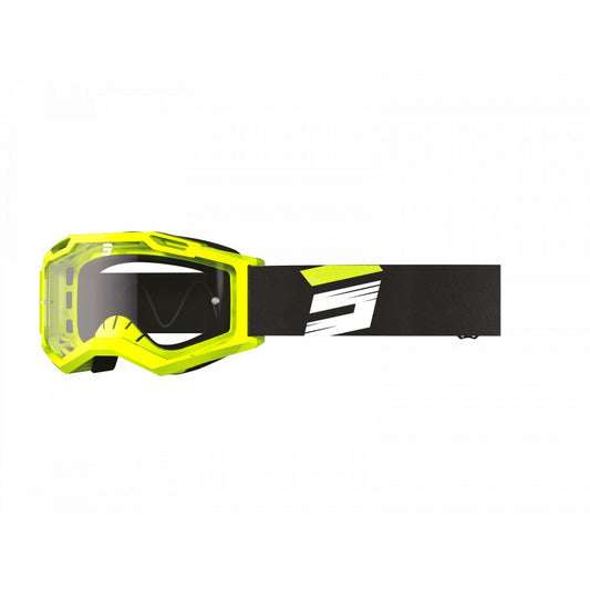 Shot Assault 2.0 Claw Neon Yellow Glossy-maske