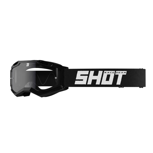 Shot Assault 2.0 Solid Enduro sort blank maske