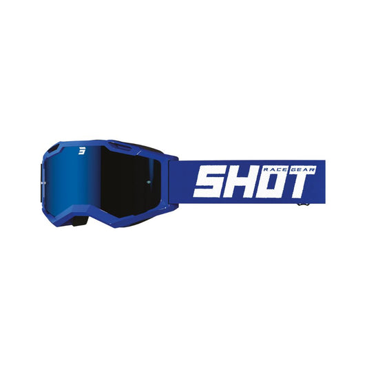 Shot Assault 2.0 Solid Irridium Blue Reflex maske blank