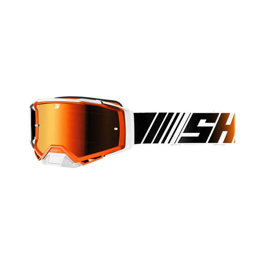 Shot Core Stripe Orange Glossy-maske