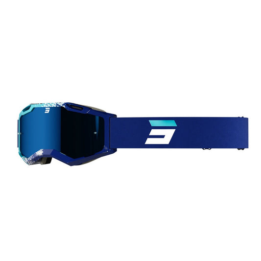 Shot Iris 2.0 Fusion blå blank maske